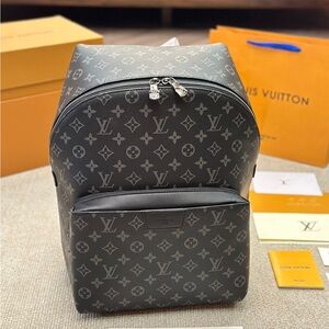 Louis Vuitton Gray Monogram Backpack